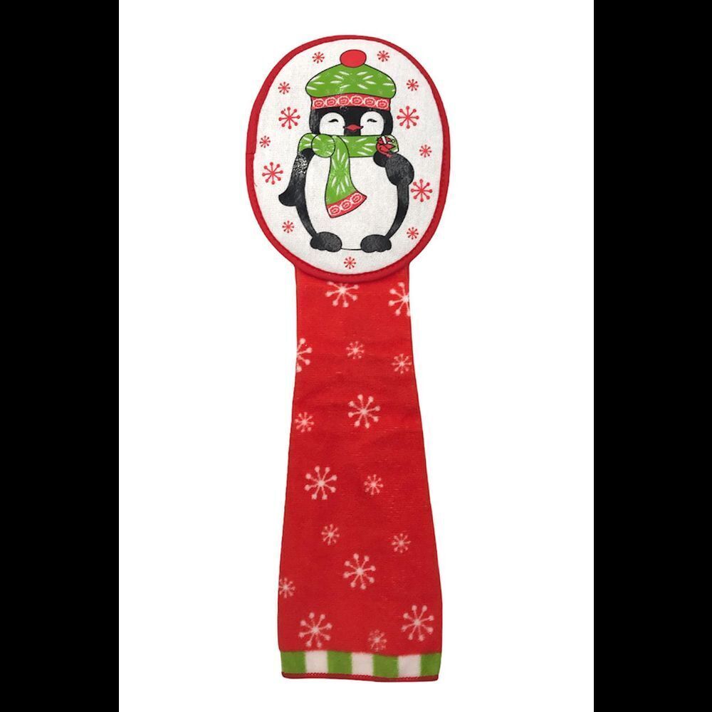 Temp-tations 2-pack Set Seasonal Kitchen Towel and Mitt Penguin
